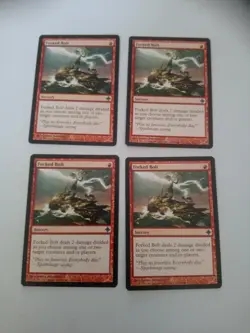 Magic the gathering Card. Forked Bolt. playset. Rise of the Eldrazi - Image 2