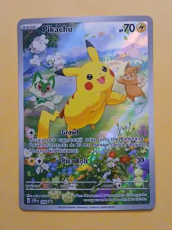 Pikachu Pokemon Scarlet & Violet SVP 088 Paldea Adventure Chest Promo Card - Image 1