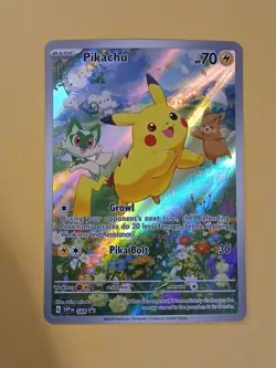 Pikachu Pokemon Scarlet & Violet SVP 088 Paldea Adventure Chest Promo Card - Image 3