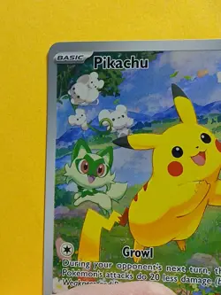 Pikachu Pokemon Scarlet & Violet SVP 088 Paldea Adventure Chest Promo Card - Image 4