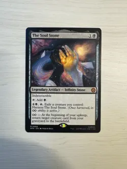 Magic the Gathering the Soul Stone, Marvel's Spider-Man, Regular Mythic Card 66 - Image 1