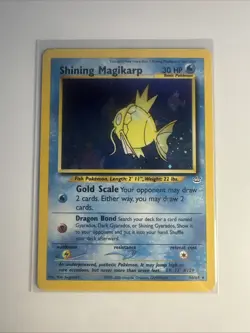 Pokemon Neo Revelation Shining Magikarp 66/64 Unlimited Holo Card Vintage Nm/lp+ - Image 1