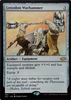 784 LOXODON WARHAMMER RARE JUMPSTART 2022 MTG CARD - Image 1