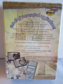 Harry Potter Trading Card - Diagon Alley Two Person Starter Pack Sealed - Image 2