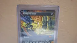 Vampiric Tutor (Borderless Alternate Art) [Dominaria Remastered] Magic MTG - Image 3