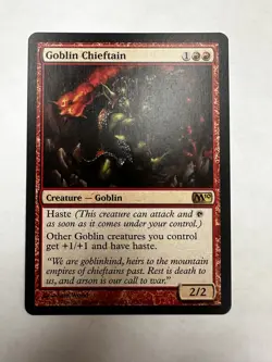 Goblin Chieftain *Magic 2010 (M10)* MTG Magic the Gathering - Image 1