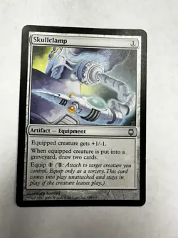 Skullclamp *Darksteel* MTG Magic the Gathering - Image 1