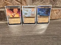 MTG Avatar: TLA (Showcase) Sol Ring, Arcane Signet & Swiftfoot Boots NM Mint - Image 1