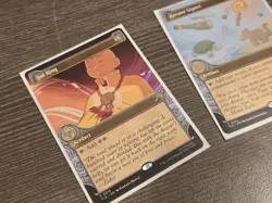 MTG Avatar: TLA (Showcase) Sol Ring, Arcane Signet & Swiftfoot Boots NM Mint - Image 3