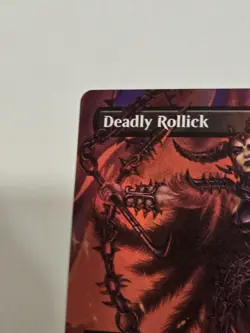 1x MTG Deadly Rollick (Borderless) - Commander Masters (CMM) #695 Foil - Image 4