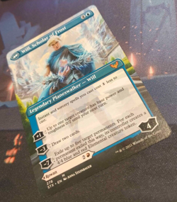 Rowan, Scholar of Sparks (Borderless) - Theros - Mythic - LP/NM (see pics) MTG - Image 3