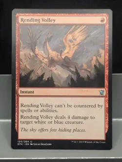 Rending Volley X1LP Dragons of Tarkir Magic the Gathering - Image 1