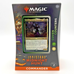 Magic Gathering MtG Innistrad Midnight Hunt COVEN COUNTERS Commander Deck SEALED - Image 1