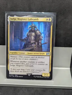 Judge Magister Gabranth X1 NM Final Fantasy MTG - Image 1