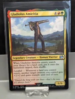 Gladiolus Amicitia X1 NM Final Fantasy MTG - Image 1