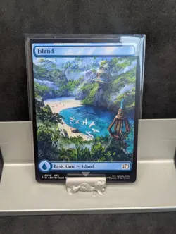 Island 298 FULL ART X1 NM Final Fantasy MTG - Image 1