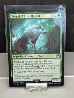 Togal, A Fine Hound X1 NM Final Fantasy MTG - Image 1