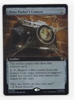 Peter Parker's Camera (Extended Art) R Marvel's Spider-Man 280 NM - Image 1