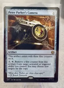 Peter Parker's Camera Marvel's Spider-Man Regular 0171 Magic The Gathering - Image 1