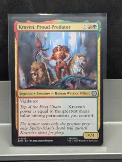 Kraven, Proud Predator X1 NM Marvel's Spider Man MTG - Image 1