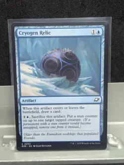 Cryogen Relic NM X1 Edge of Eternities MTG - Image 1