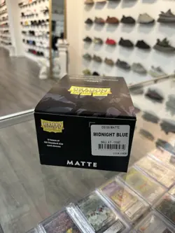 Dragon Shield Matte Midnight Blue Sleeves Display Case - Standard Size -10 Packs - Image 4