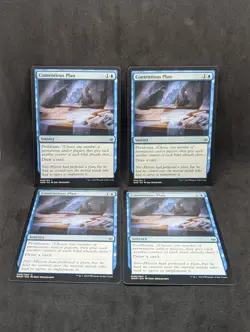 Contentious Plan X4 LP War of the Spark MTG Magic The gathering - Image 1