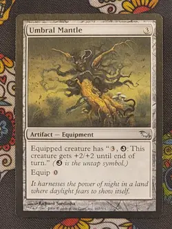 2008 Magic MTG Shadowmoor Umbral Mantle #267 - Image 1