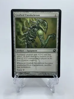 Grafted Exoskeleton - Scars of Mirrodin - MTG - UNC - Magic the Gathering - Image 1