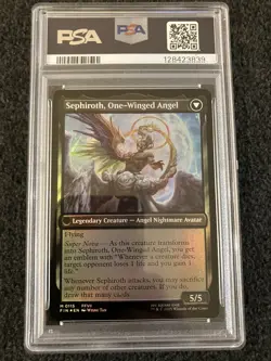 Magic MTG- Sephiroth, Fabled SOLDIER Foil - Graded PSA GEM MT 10 - Final Fantasy - Image 2