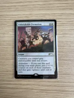 Unbreakable Formation NYCC TMNT Promo NEAR MINT Magic The Gathering MTG Turtle - Image 1