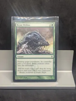 Beast Within X1 LP New Phyrexia MTG Magic the gathering - Image 1