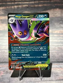 Mega Gengar ex 125/217 - Pokemon TCG - Ascended Heroes Double Rare Holo - Image 1