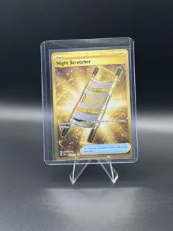 Pokemon TCG Night Stretcher Trainer 251/191 Surging Sparks Holo Hyper Rare - Image 1