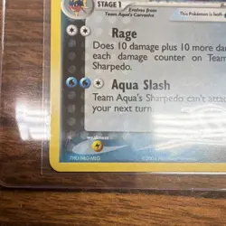 The Pokemon Company Team Aqua's Sharpedo Team Magma 5/95 Holo Rare 70HP Stage 1 - Image 3