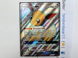 Eevee GX BLACK STAR PROMO SM242 ULTRA RARE Sun & Moon 2020 Pokemon Eeveelutions - Image 3