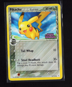 2006 Pokemon EX Holon Phantoms Pikachu Reverse Holo 79/110 Rare Foil - Image 1