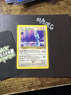 Dragonair 22/130, Base Set 2, Non Holo Rare, Pokemon TCG, WOTC, Vintage 2000, LP - Image 3