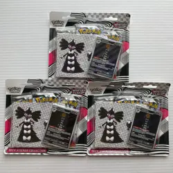 LOT OF 3 Pokemon TCG Scarlet Violet WHITE FLARE Tech Sticker Collection - SEALED - Image 1