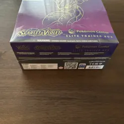 Pokemon Scarlet & Violet Pokemon Center Elite Trainer Box Miraidon ETB Sealed - Image 2