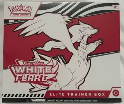 Scarlet & Violet - White Flare - Elite Trainer Box ETB Pokemon TCG Sealed / NEW - Image 1