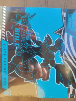 Pokemon Scarlet and Violet Black Bolt Elite Trainer Box ETB SEALED - Image 1
