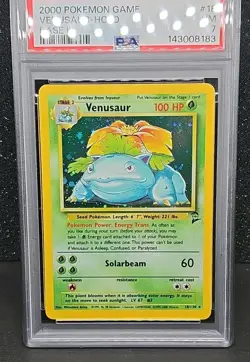 2000 Pokemon Venusaur Holo PSA 7 - Image 3