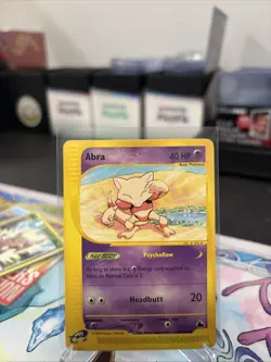 2003 Light Played Pokemon Abra 046/144 Skyridge English - Image 1
