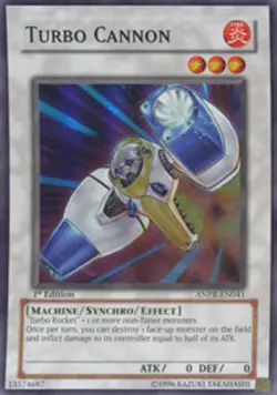 Turbo Cannon - ANPR-EN041 - Super Rare - Unlimited Edition x1 Lightly Played - Image 1