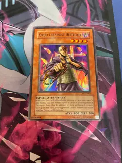 YUGIOH - KYCOO THE GHOST DESTROYER - SUPER RARE - LON - UNLIMITED - LP - Image 1