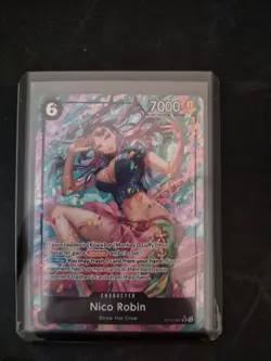One Piece Card Game Nico Robin OP12-087 Alt Art FR Foil Near Mint - Image 1