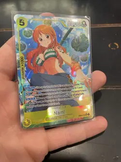 One Piece Nami SR Special Holo EB03-053 Heroines Edition - Image 2