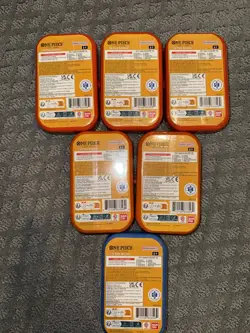 One Piece Mini Tin Pack Set Vol. 2 Lot Of 6 - Brand New/Sealed - Image 2