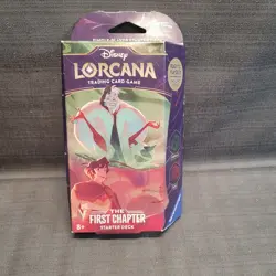 Disney Lorcana Trading Card Game First Chapter Starter Deck Emerald & Ruby - Image 1